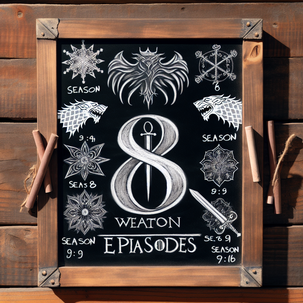 Сколько серий в 8 сезоне "Игры престолов"?