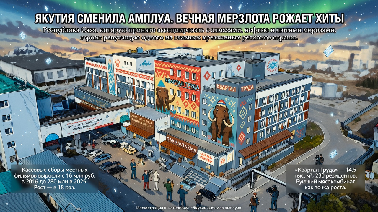 Якутия сменила амплуа. Вечная мерзлота рожает хиты